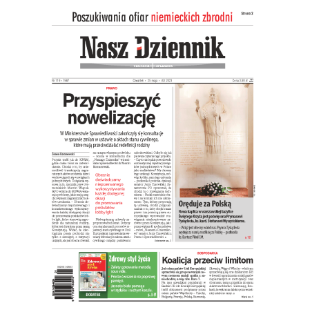 Nasz Dziennik z dnia 25.05.2023 wydanie PDF