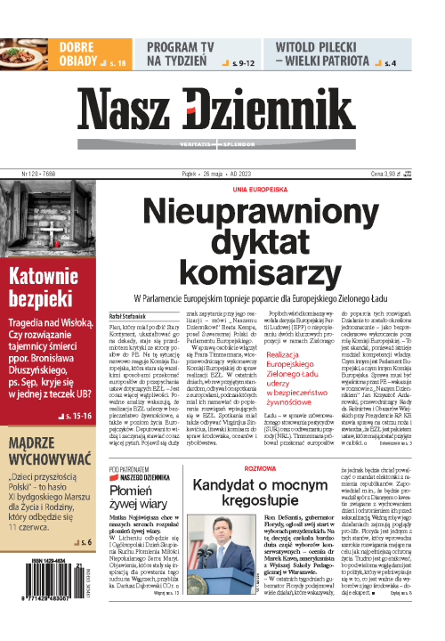 Nasz Dziennik z dnia 26.05.2023 wydanie PDF