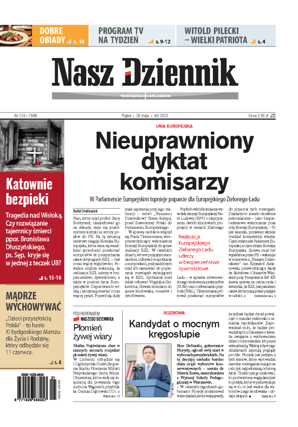 Nasz Dziennik z dnia 26.05.2023 wydanie PDF