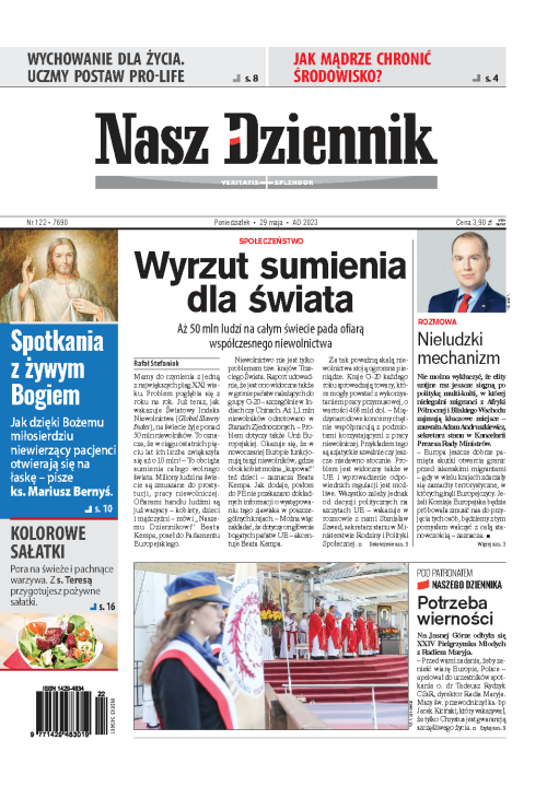 Nasz Dziennik z dnia 29.05.2023 wydanie PDF