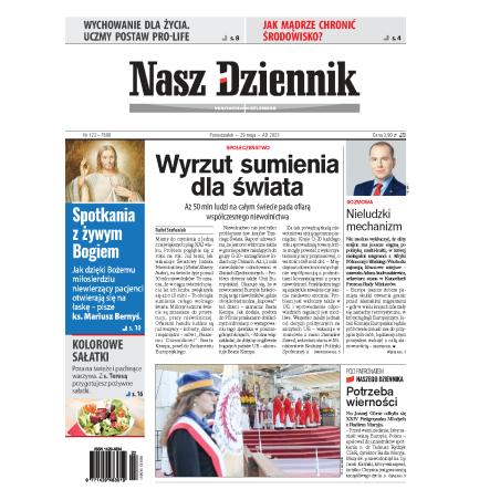 Nasz Dziennik z dnia 29.05.2023 wydanie PDF