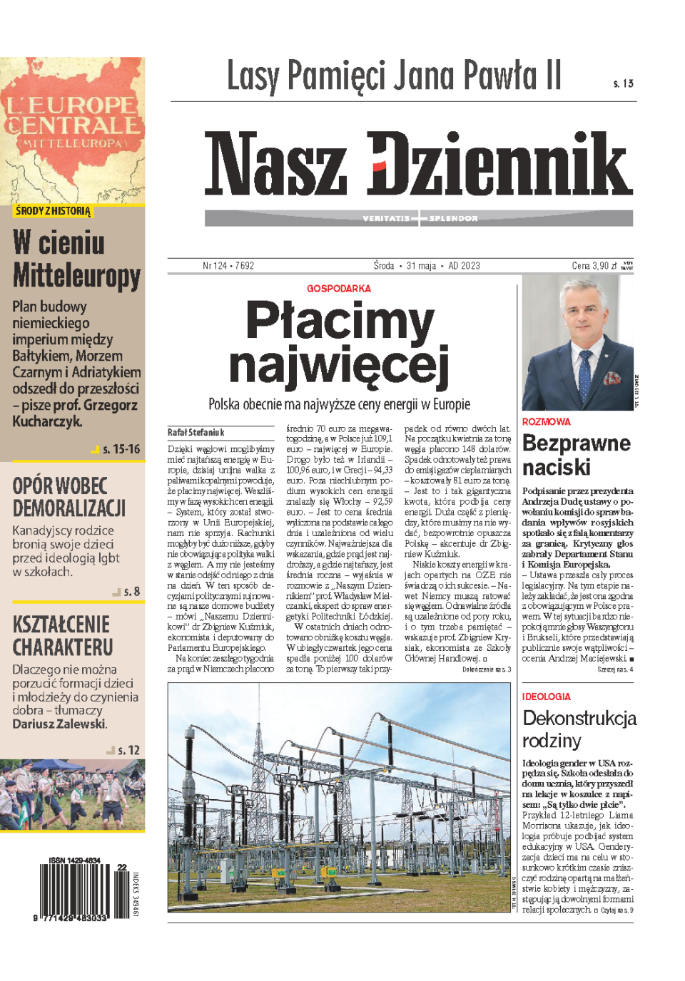 Nasz Dziennik z dnia 31.05.2023 wydanie PDF