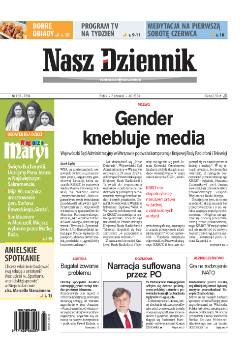 Nasz Dziennik z dnia 02.06.2023 wydanie PDF