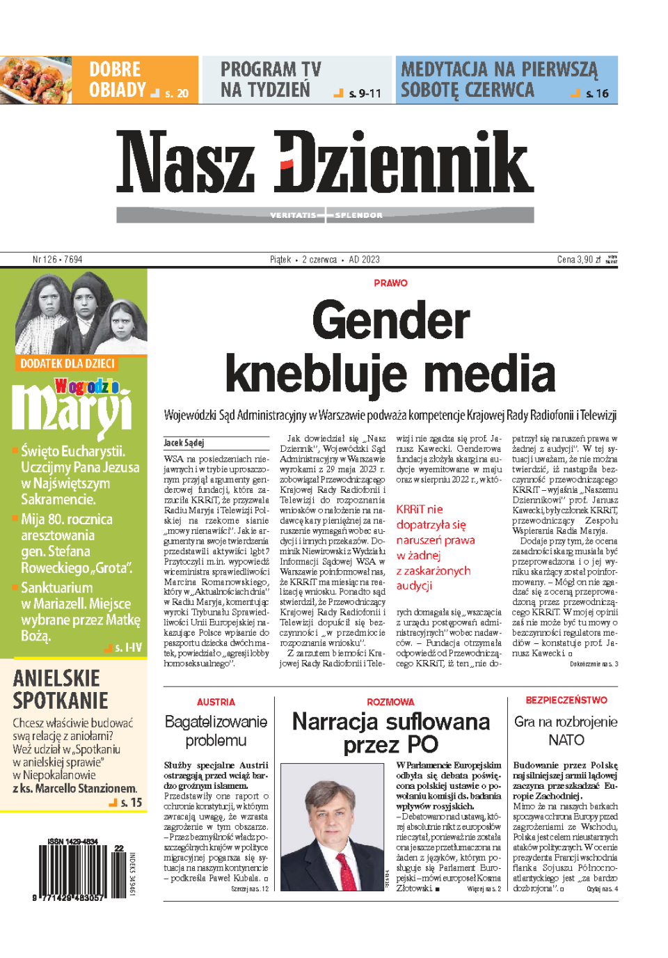Nasz Dziennik z dnia 02.06.2023 wydanie PDF