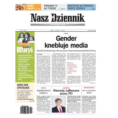 Nasz Dziennik z dnia 02.06.2023 wydanie PDF