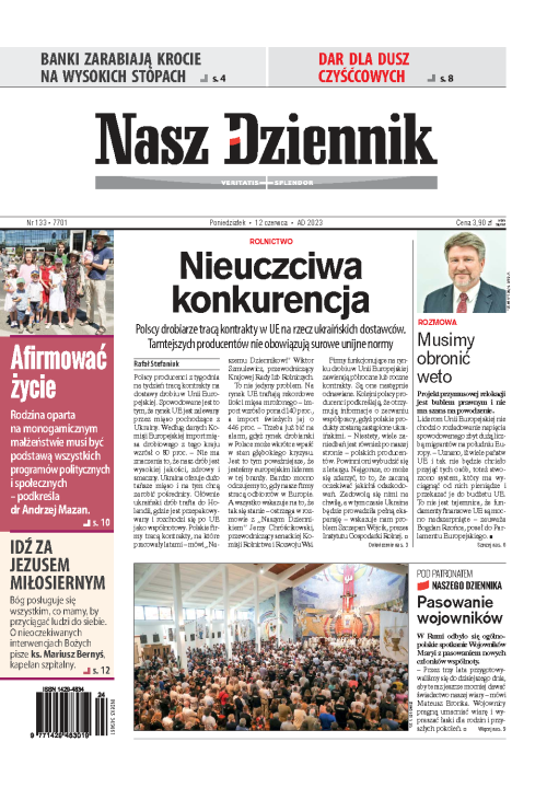 Nasz Dziennik z dnia 12.06.2023 wydanie PDF