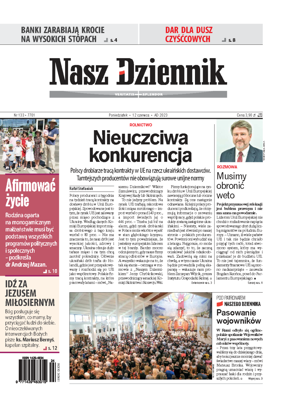 Nasz Dziennik z dnia 12.06.2023 wydanie PDF