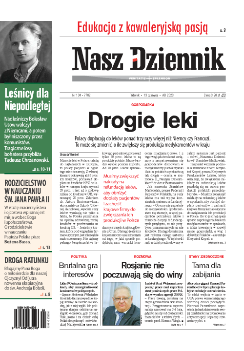 Nasz Dziennik z dnia 13.06.2023 wydanie PDF