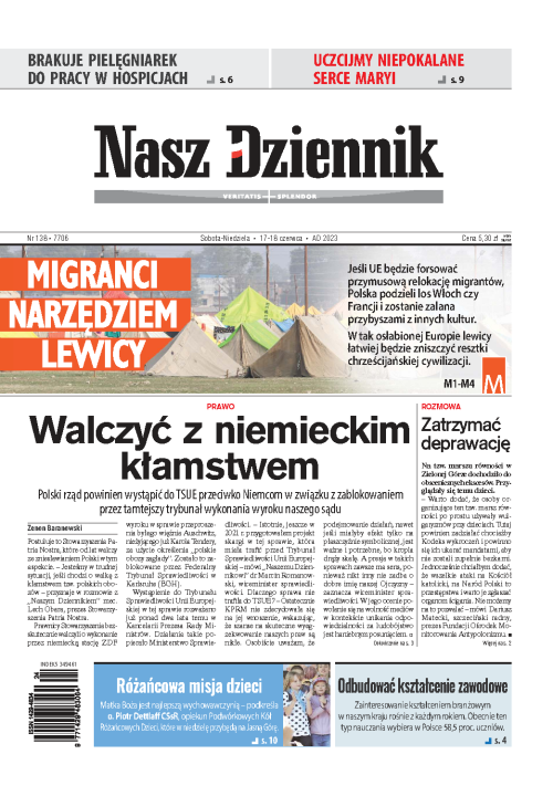 Nasz Dziennik z dnia 17.06.2023 wydanie PDF