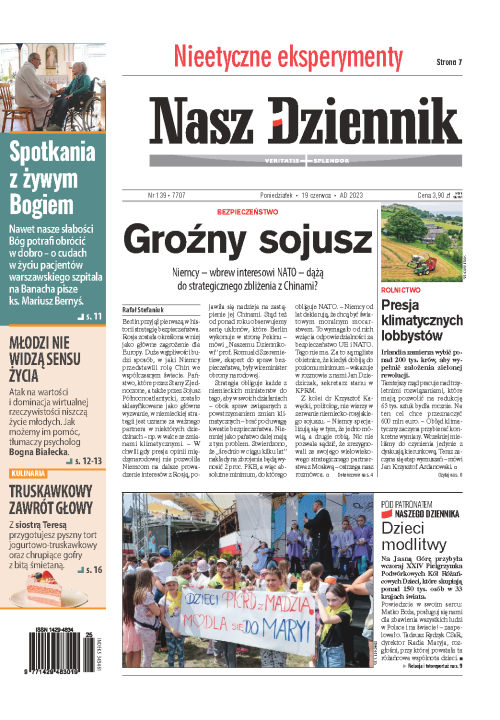 Nasz Dziennik z dnia 19.06.2023 wydanie PDF