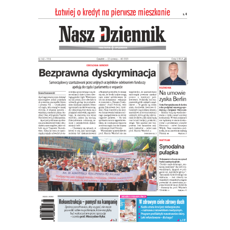 Nasz Dziennik z dnia 22.06.2023 wydanie PDF