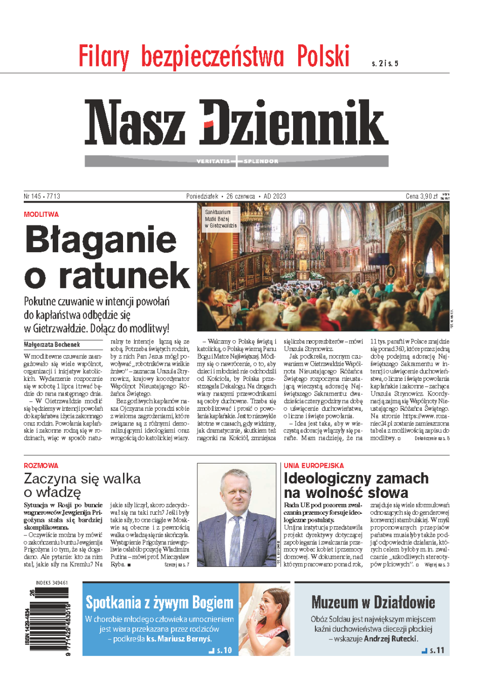 Nasz Dziennik z dnia 26.06.2023 wydanie PDF
