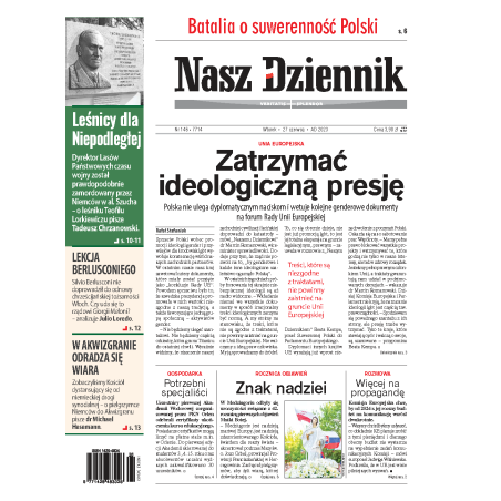 Nasz Dziennik z dnia 27.06.2023 wydanie PDF
