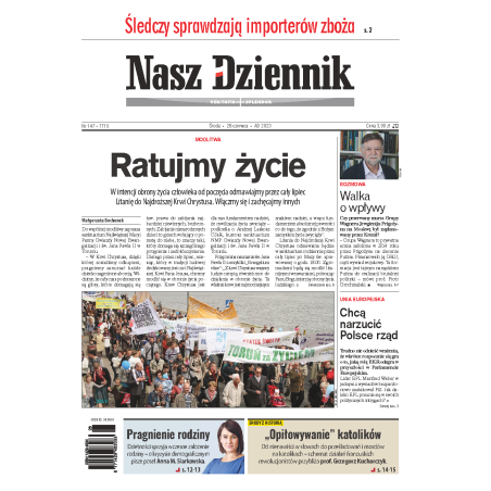 Nasz Dziennik z dnia 28.06.2023 wydanie PDF
