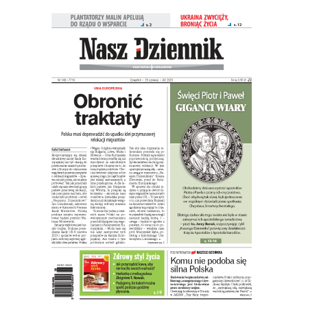 Nasz Dziennik z dnia 29.06.2023 wydanie PDF