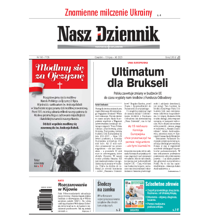Nasz Dziennik z dnia 13.07.2023 wydanie PDF