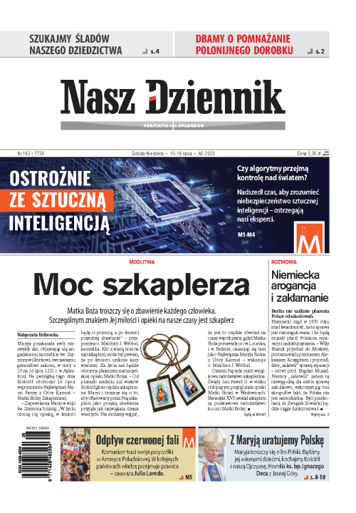 Nasz Dziennik z dnia 15.07.2023 wydanie PDF