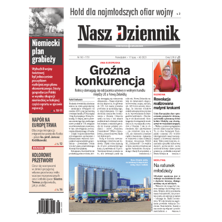 Nasz Dziennik z dnia 17.07.2023 wydanie PDF