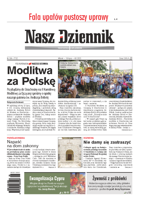 Nasz Dziennik z dnia 18.07.2023 wydanie PDF