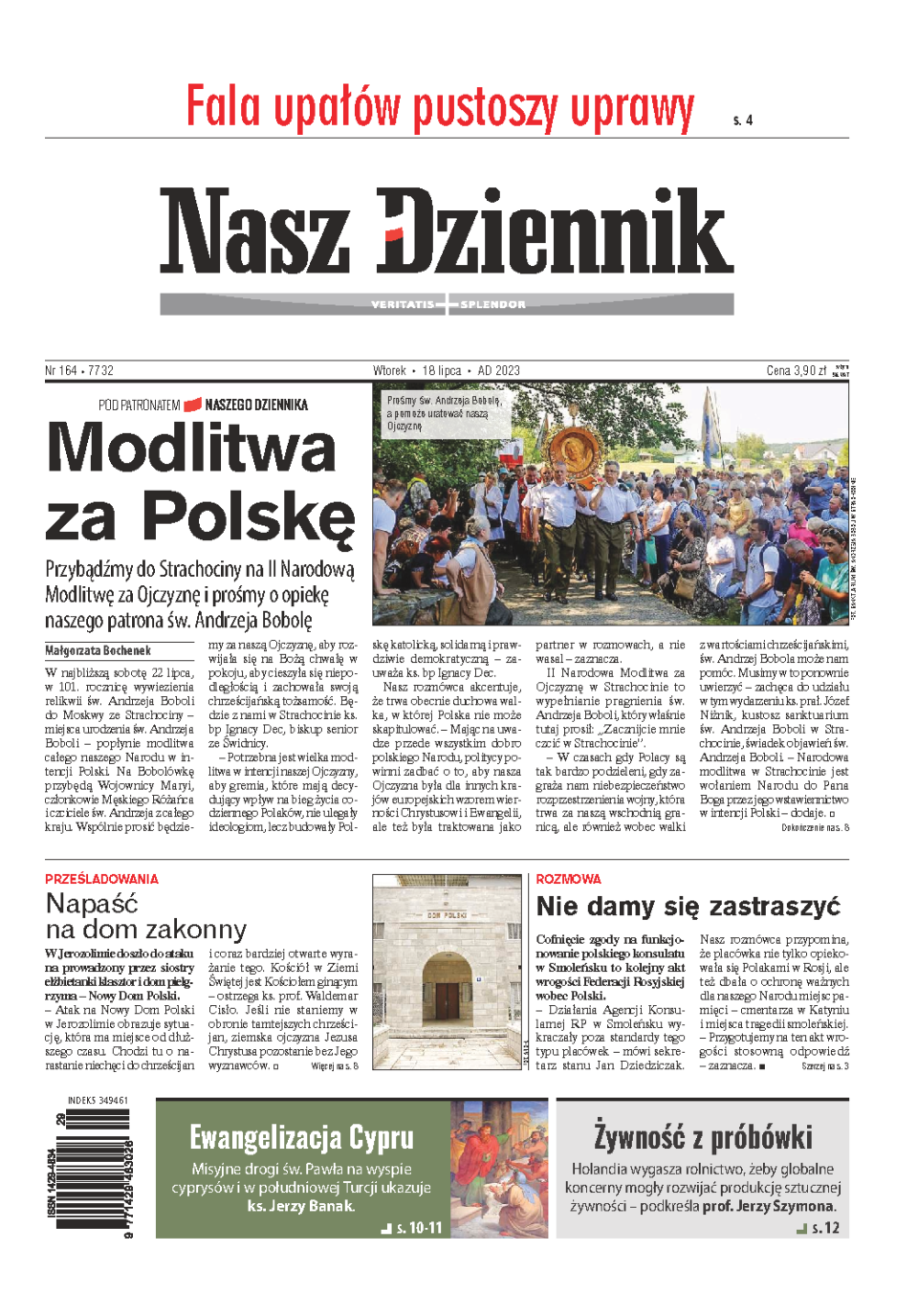 Nasz Dziennik z dnia 18.07.2023 wydanie PDF