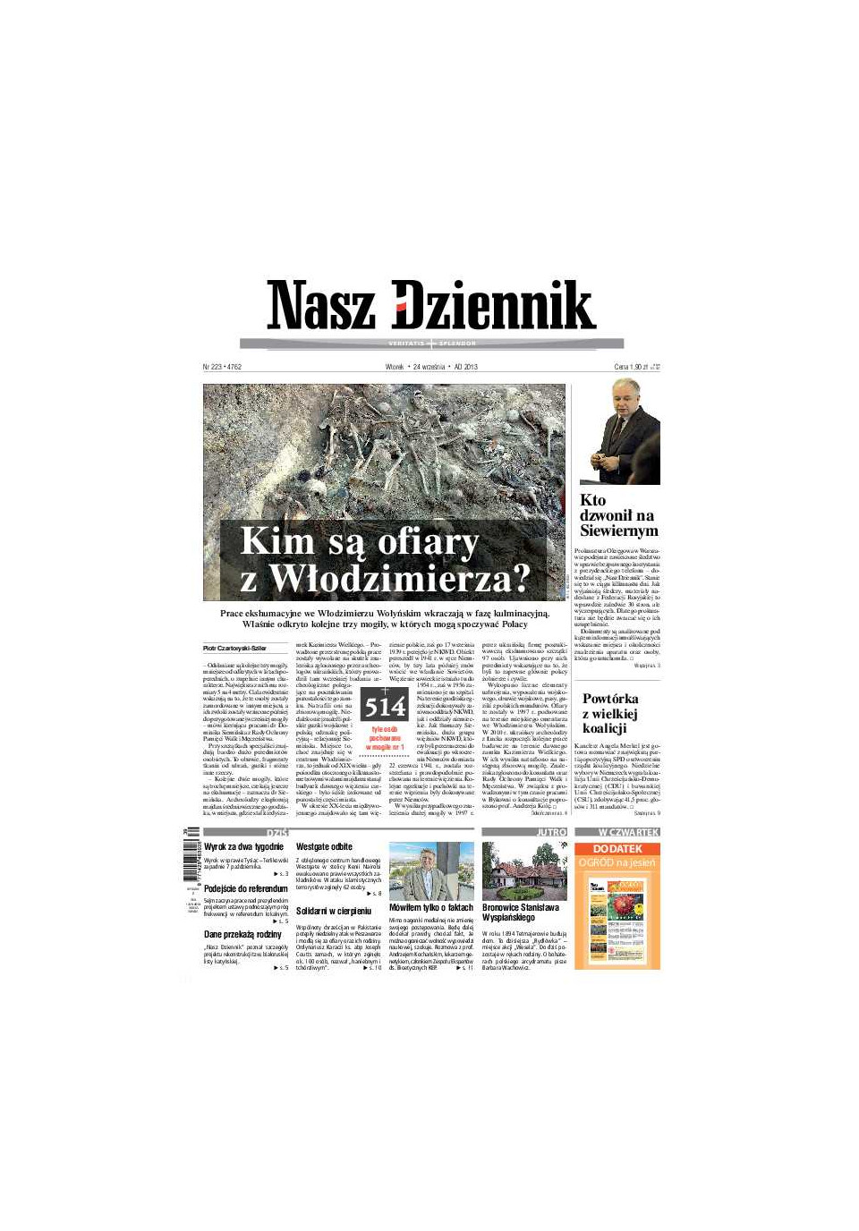 Nasz Dziennik z dnia 24.09.2013 wydanie PDF