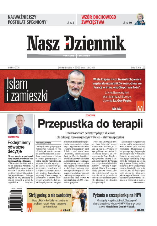Nasz Dziennik z dnia 22.07.2023 wydanie PDF