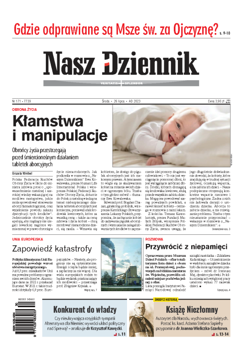Nasz Dziennik z dnia 26.07.2023 wydanie PDF