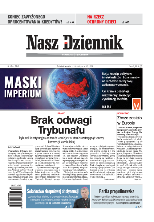 Nasz Dziennik z dnia 29.07.2023 wydanie PDF