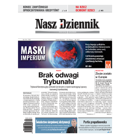 Nasz Dziennik z dnia 29.07.2023 wydanie PDF