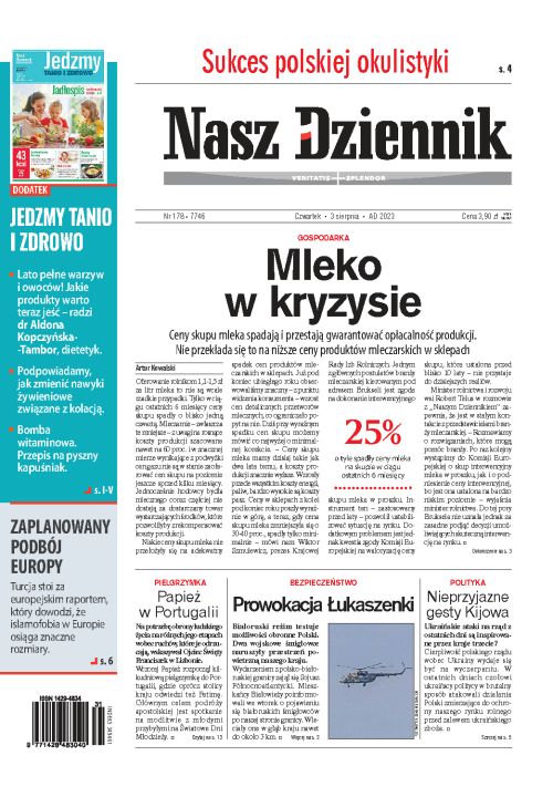 Nasz Dziennik z dnia 03.08.2023 wydanie PDF