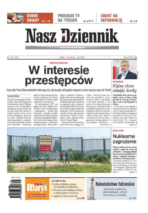 Nasz Dziennik z dnia 04.08.2023 wydanie PDF