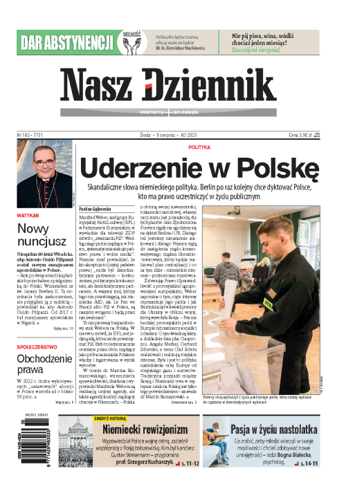 Nasz Dziennik z dnia 09.08.2023 wydanie PDF
