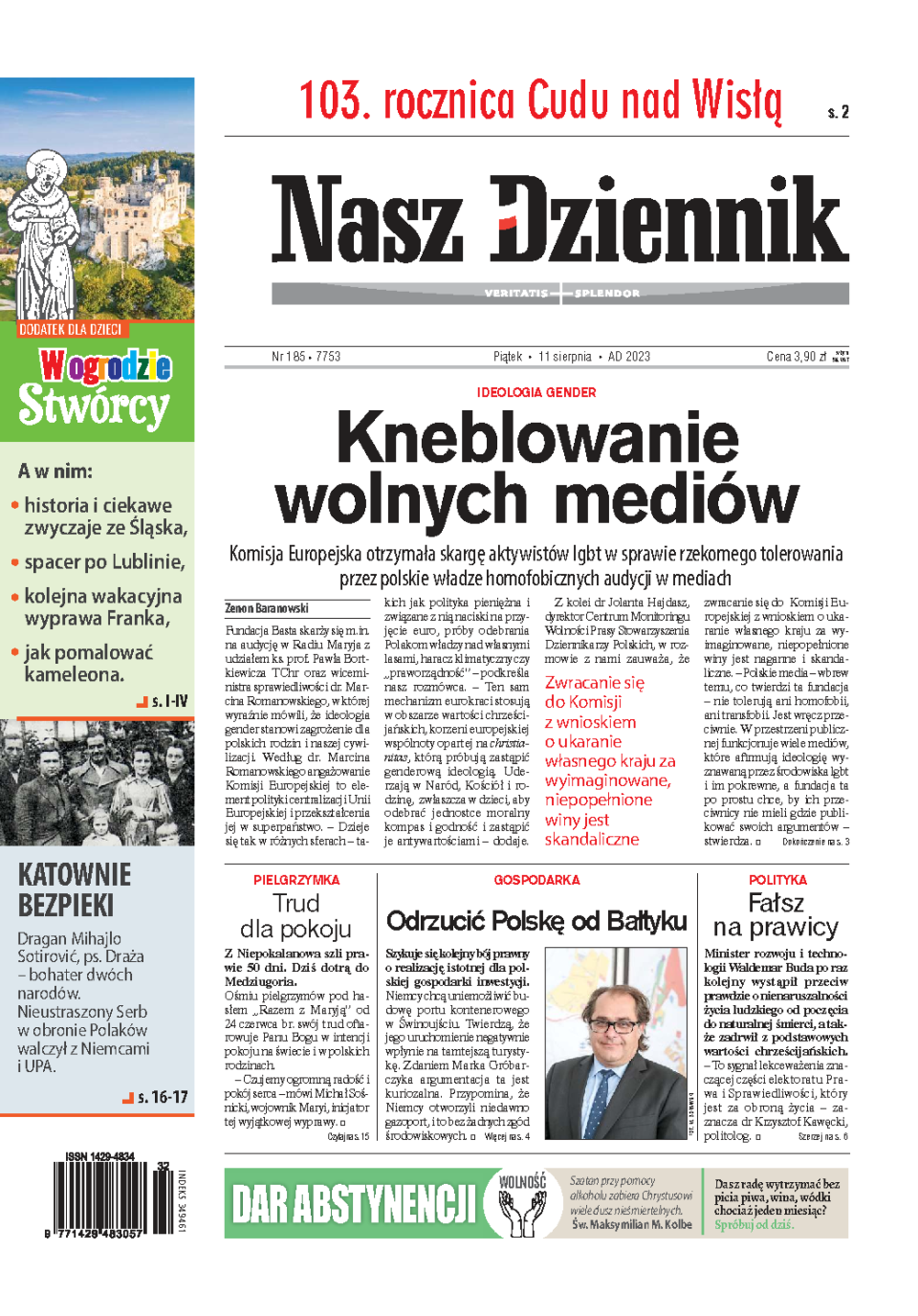 Nasz Dziennik z dnia 11.08.2023 wydanie PDF