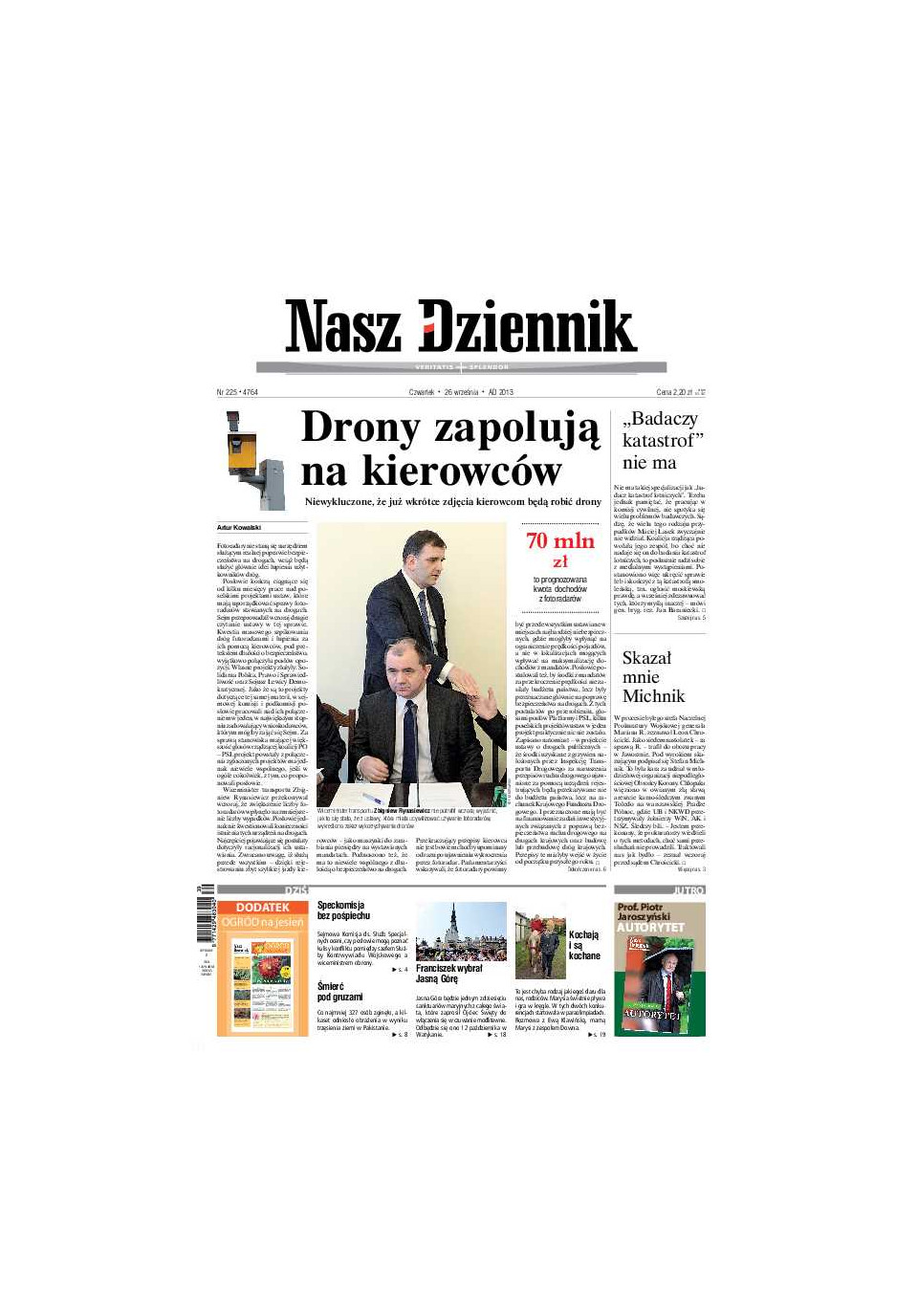 Nasz Dziennik z dnia 26.09.2013 wydanie PDF