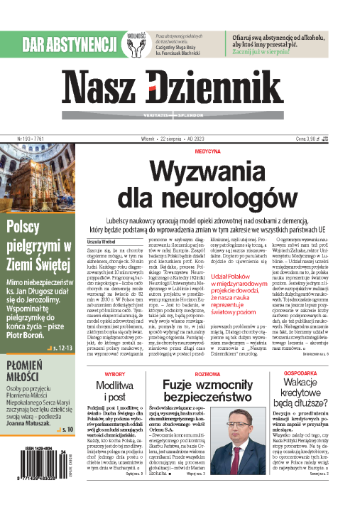 Nasz Dziennik z dnia 22.08.2023 wydanie PDF