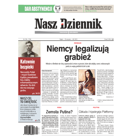 Nasz Dziennik z dnia 25.08.2023 wydanie PDF