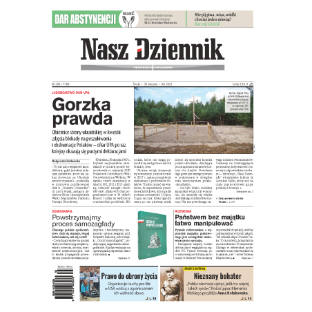 Nasz Dziennik z dnia 30.08.2023 wydanie PDF