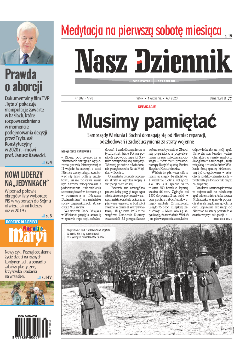 Nasz Dziennik z dnia 01.09.2023 wydanie PDF