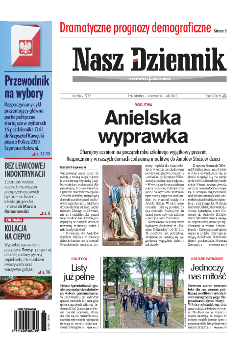 Nasz Dziennik z dnia 04.09.2023 wydanie PDF
