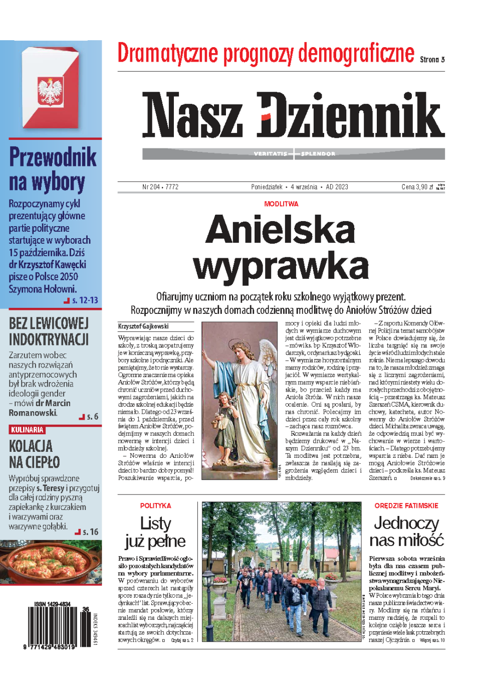 Nasz Dziennik z dnia 04.09.2023 wydanie PDF