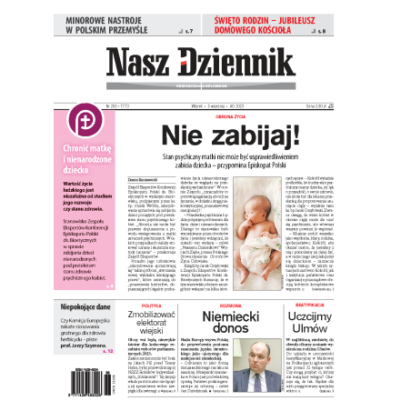 Nasz Dziennik z dnia 05.09.2023 wydanie PDF