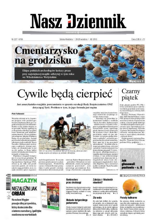 Nasz Dziennik z dnia 28.09.2013 wydanie PDF