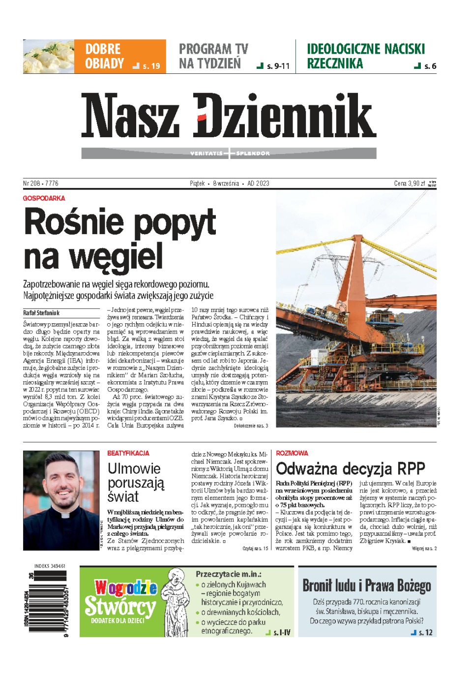 Nasz Dziennik z dnia 08.09.2023 wydanie PDF