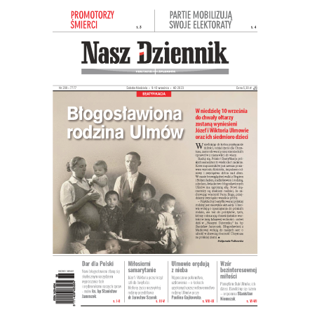 Nasz Dziennik z dnia 09.09.2023 wydanie PDF