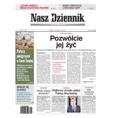 Nasz Dziennik z dnia 19.09.2023 wydanie PDF