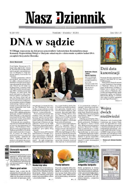 Nasz Dziennik z dnia 30.09.2013 wydanie PDF