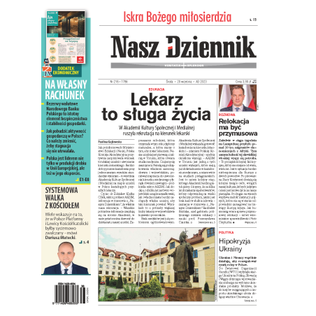 Nasz Dziennik z dnia 20.09.2023 wydanie PDF