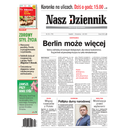 Nasz Dziennik z dnia 28.09.2023 wydanie PDF