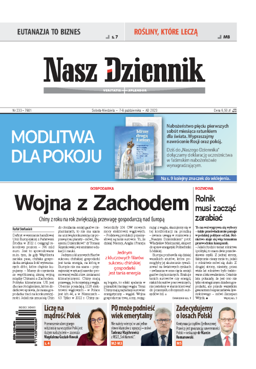 Nasz Dziennik z dnia 07.10.2023 wydanie PDF