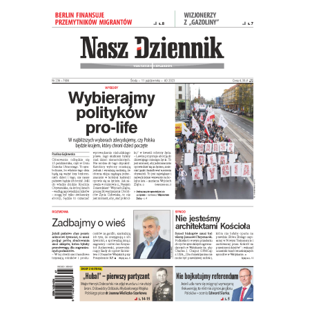 Nasz Dziennik z dnia 11.10.2023 wydanie PDF
